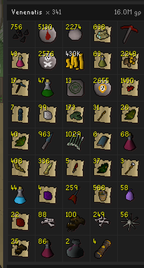 Venanatis Loot